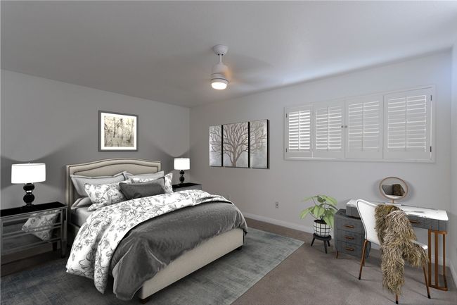 virtual staged main bedroom | Image 8