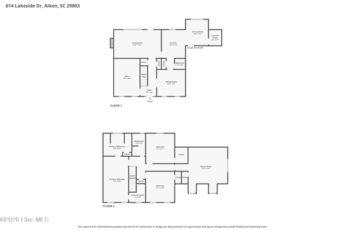 614 Lakeside Dr, Aiken, SC, 29803-7530 | Card Image