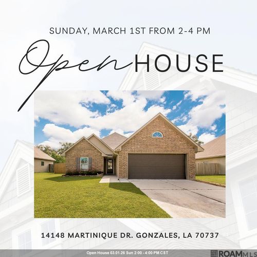 14148 Martinique Dr, Gonzales, LA, 70737-7594 | Card Image
