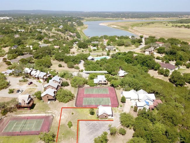 Lot lines are approximate in this aerial photo of the property. | Image 24