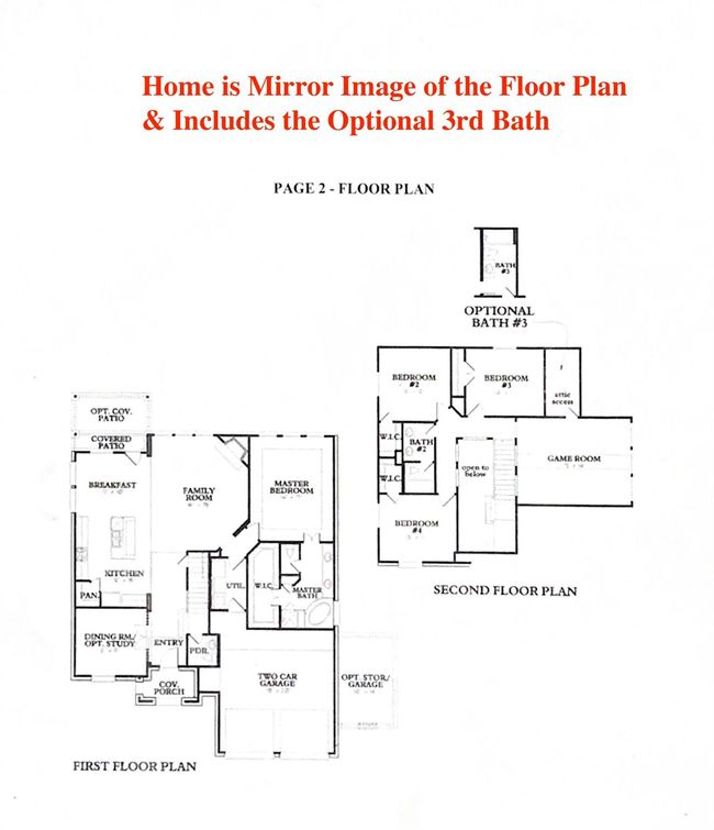 Mirror Image of the Floor Plan. | Image 47