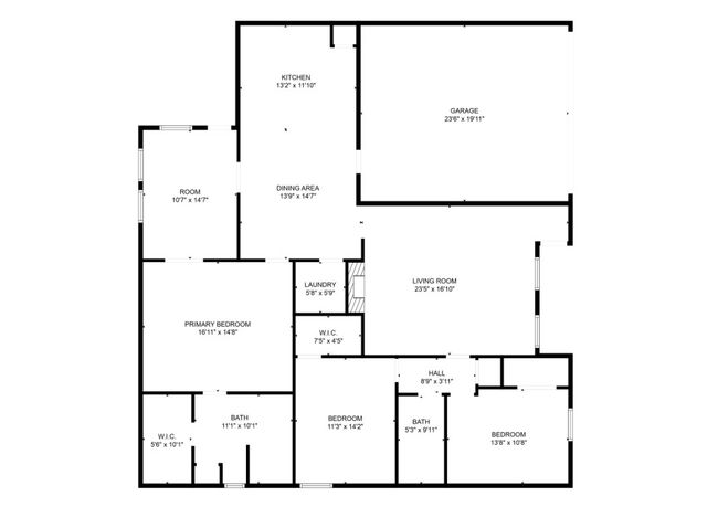 1853 Woodbridge Dr, House other with 3 bedrooms, 2 bathrooms and null parking in Sulphur Springs TX | Image 30