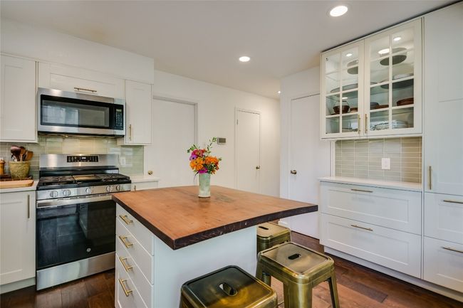Butcher-block center island top. | Image 9