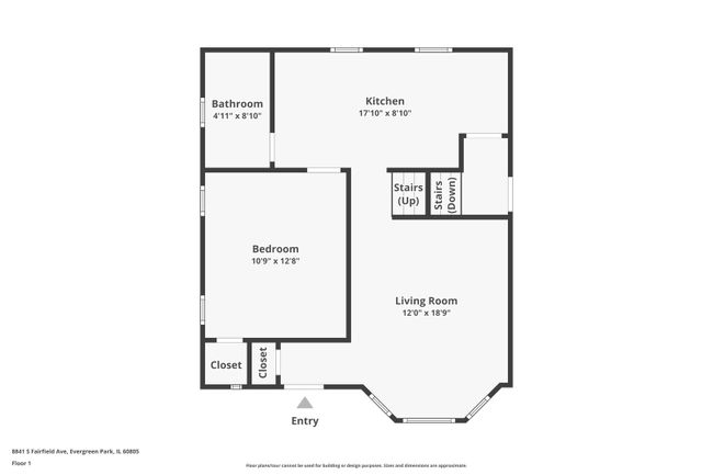 8841 S Fairfield Avenue, House other with 3 bedrooms, 2 bathrooms and 1 parking in Evergreen Park IL | Image 25