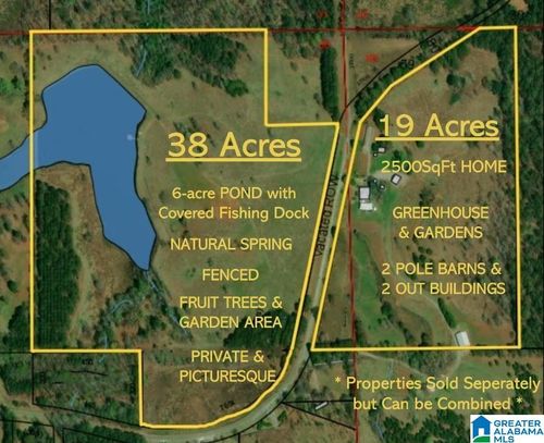 38a-38 acres Coosa County Road 120, Rockford, AL, 35136-4501 | Card Image