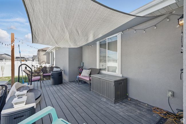 Wooden deck with fence | Image 49
