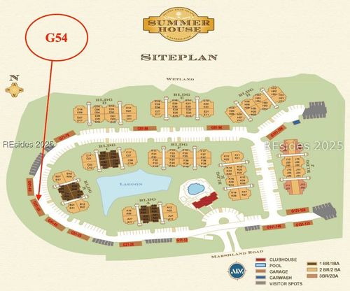 g54-380 Marshland Rd, Hilton Head Island, SC, 29926-2119 | Card Image