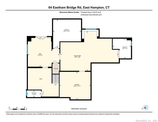 64 Eastham Bridge Rd, House other with 4 bedrooms, 3 bathrooms and 5 parking in East Hampton CT | Image 34