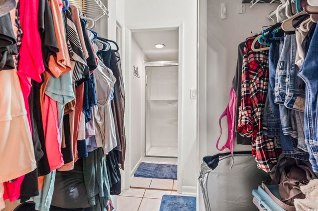 Bathroom with access to Hall, and Bedroom Closet via Pocket Door. | Image 17