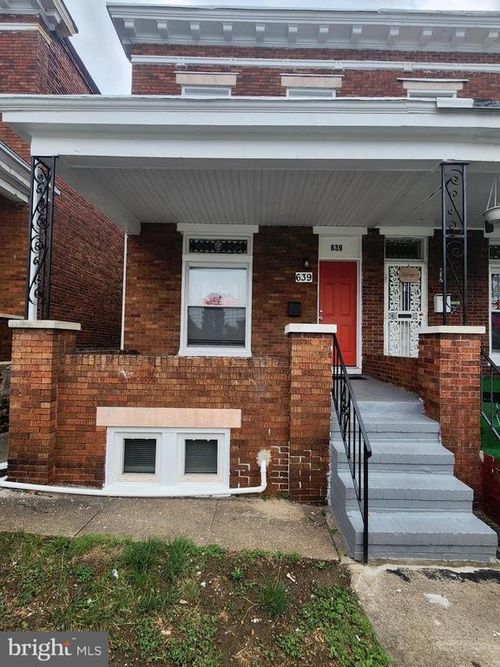 639 N Bentalou St, BALTIMORE, MD, 21216-4830 | Card Image
