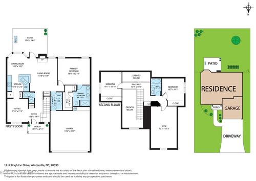 1217 Brighton Dr, Winterville, NC, 28590-6704 | Card Image
