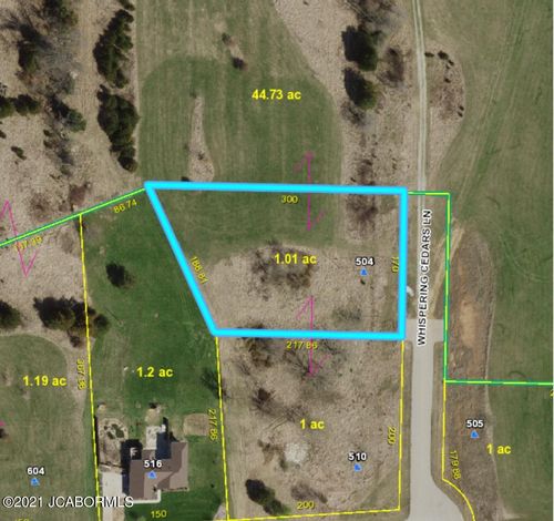 504 Whispering Cedar Ln, Jefferson City, MO, 65101-8625 | Card Image