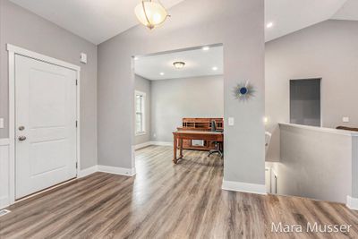 Entrance of home with 36" door & showing office / den to the left of the front door | Image 3