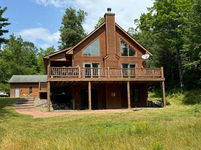 5986N Rice Lake Rd, House other with 4 bedrooms, 3 bathrooms and 2 parking in Mercer WI | Image 1