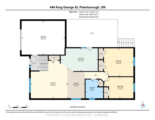 449 King George St, House other with 3 bedrooms, 2 bathrooms and 2 parking in Peterborough ON | Image 36