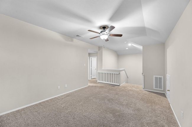 The stairs have an appealing closing gate already installed for your loved ones and pets. | Image 34