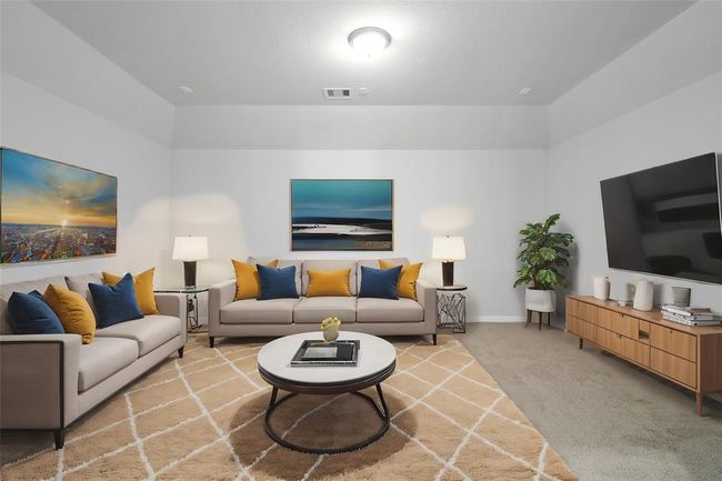 This photo is for illustrative purposes only and is not to be considered an exact replica of the finished home. Rendering does not match the finished product in terms of features, colors, landscaping, etc. Pricing, specifications, square footage and materials are subject to change at any time and without notice. | Image 12
