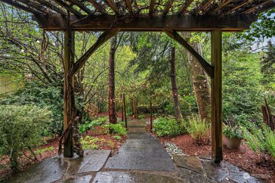 Beautiful gazebo from driveway to front entryway | Image 3