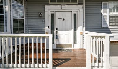 Newly Replaced and painted front porch. | Image 2