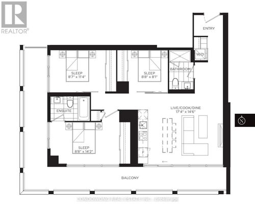 1510-20 Edward Street, Toronto (Bay Street Corridor), ON, M5J0A7 | Card Image
