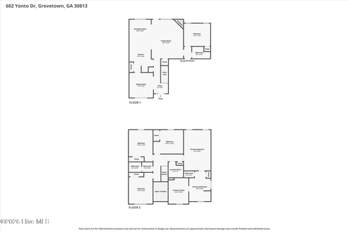 602 Yonto Dr, Grovetown, GA, 30813-5934 | Card Image