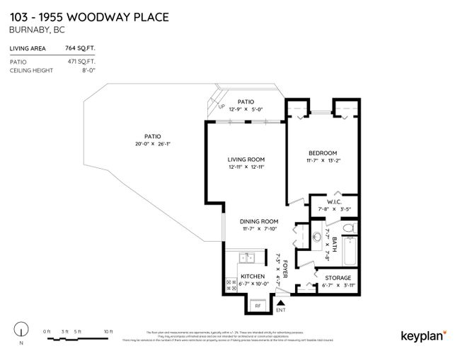 103 - 1955 Woodway Place, Condo with 1 bedrooms, 1 bathrooms and 1 parking in Burnaby BC | Image 25