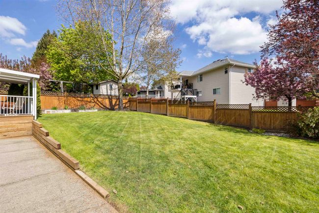 View of yard featuring a fenced backyard | Image 27