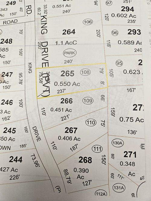 Lot 265 King Drive, Haverhill, NH, 03765 | Card Image