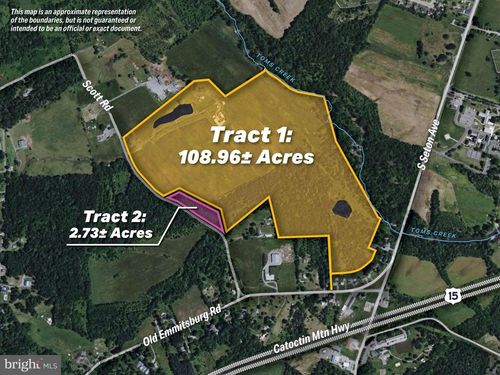 TRACT 2: 2.73+/- Acres At 16675 Scott Road, EMMITSBURG, MD, 21727 | Card Image