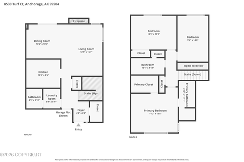 9-8530 Turf Ct, Anchorage, AK, 99504-2965 | Card Image