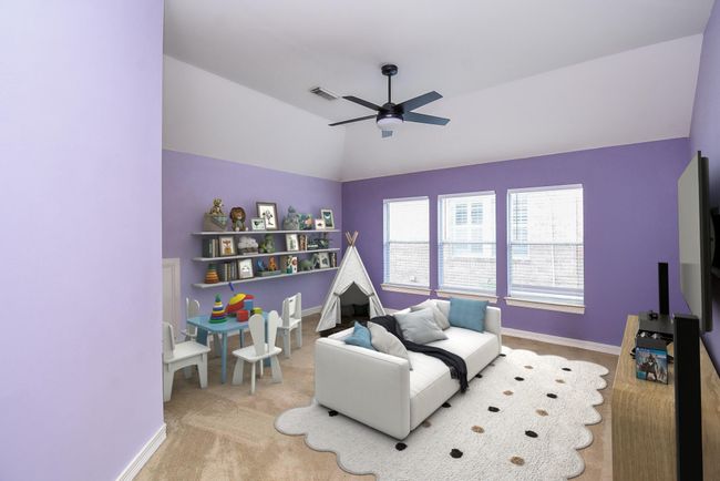 Check out your open and inviting 13' x 16' game room where your children and guests will love tohang out and play games or watch movies! Exciting news: Seller is offering $5K credit to replace the carpet to what you desire for the home. | Image 25