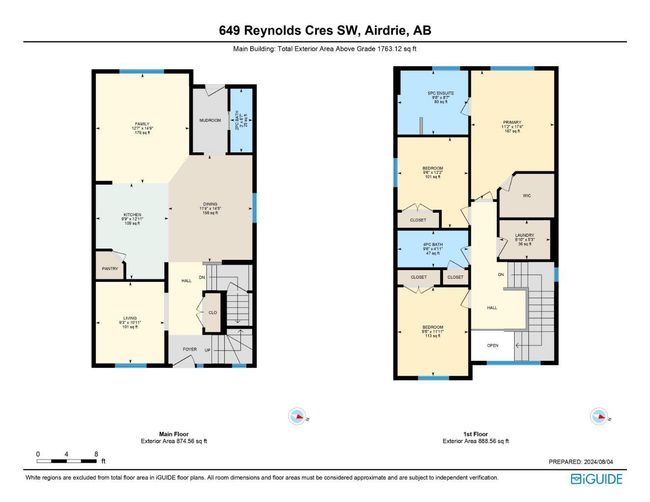 649 Reynolds Cres Sw, House other with 3 bedrooms, 3 bathrooms and 2 parking in Airdrie AB | Image 32