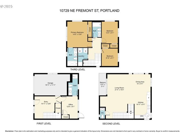 10731 Ne Fremont St, Condo with 4 bedrooms, 4 bathrooms and 1 parking in Portland OR | Image 41