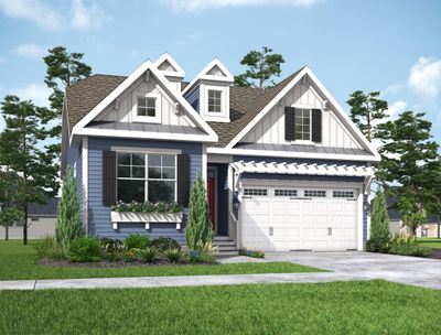 Welcome Home! This is our Heather Plan. It's a natural single-story home that offers the availability for a second story. Pic is rendering only. | Image 1