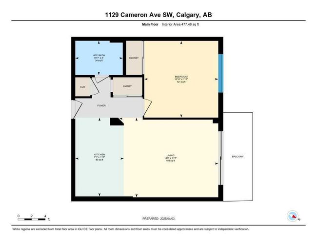 502 - 1129 Cameron Avenue Sw, Condo with 1 bedrooms, 1 bathrooms and 1 parking in Calgary AB | Image 20