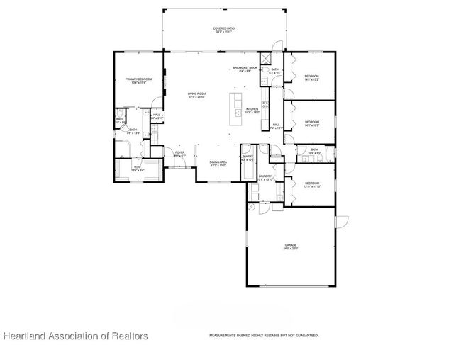 4936 Myrtle Beach Dr, House other with 4 bedrooms, 3 bathrooms and null parking in Sebring FL | Image 48