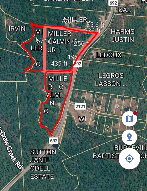 1909 Fm 692, Burkeville, TX, 75932-5457 | Card Image