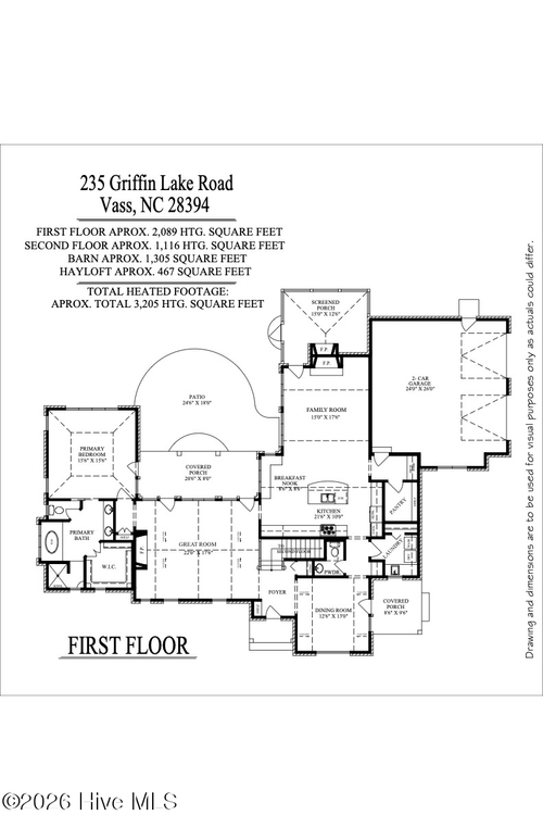 235 Griffin Lake Rd, Vass, NC, 28394-9534 | Card Image