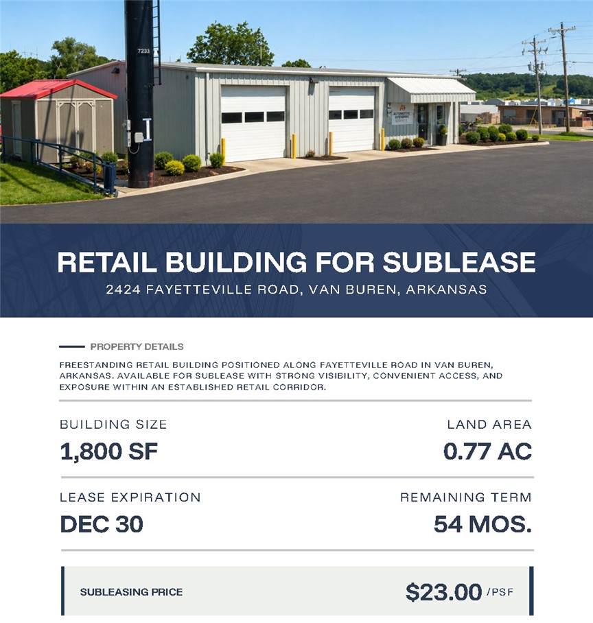2424 Fayetteville Rd, Van Buren, AR 72956