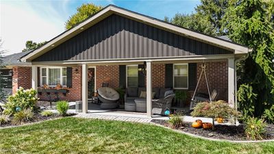 View of front of house featuring a front yard and a patio area | Image 2