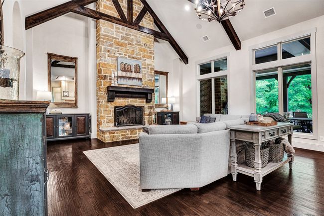 Who wouldn't love this stone fireplace when the weather turns cooler again? | Image 19