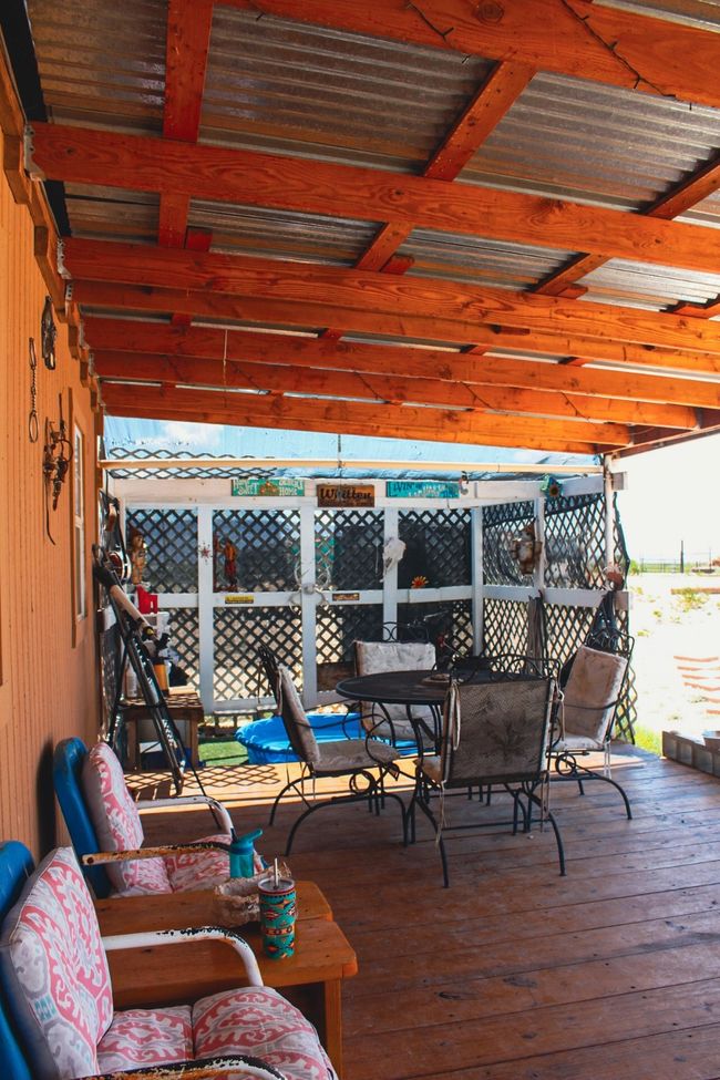 Wooden terrace featuring outdoor dining space | Image 29