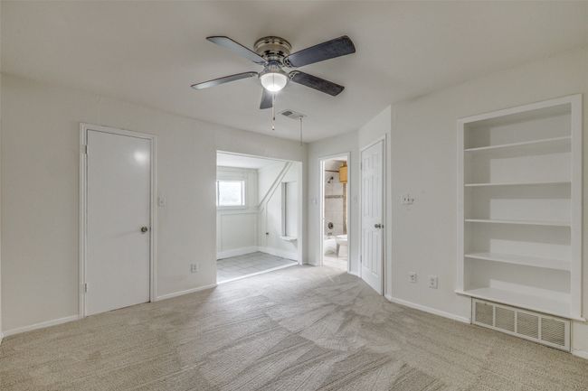 Unfurnished room with carpet flooring and ceiling fan | Image 20