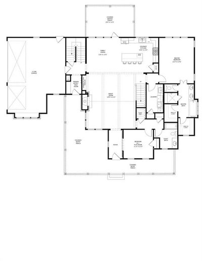 Level 1 Floor Plan - All plans, specifications & pricing are subject to change without notice. | Image 3