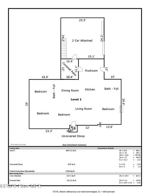 3222 N Contentnea St, Farmville, NC, 27828-1479 | Card Image