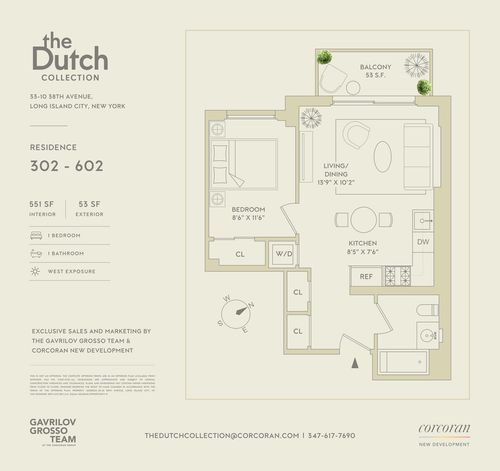 302-33-10 38th Avenue, New York City, NY, 11101 | Card Image