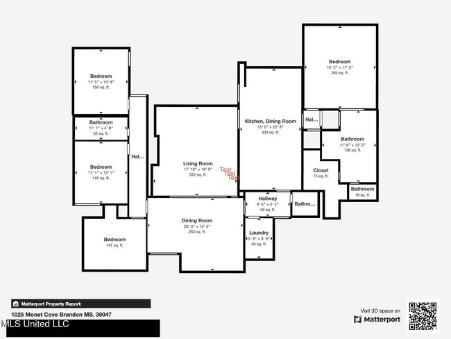 1025 Monet Cove Brandon MS 39047 - Floor | Image 96