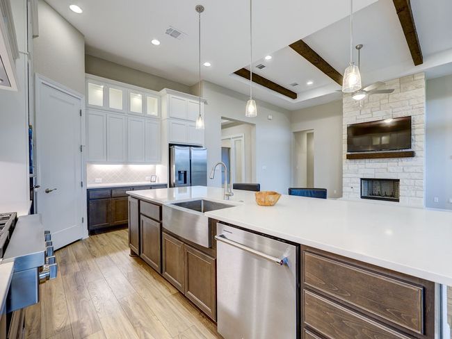Farmhouse sink and built in trash cabinet | Image 9