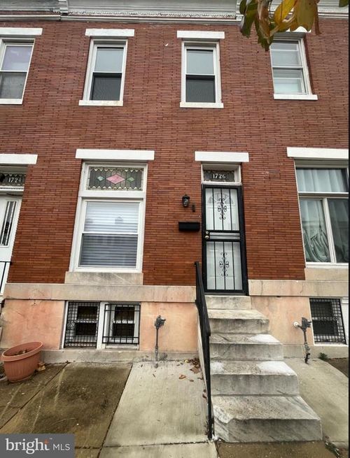 1726 N Smallwood St, BALTIMORE, MD, 21216-3721 | Card Image