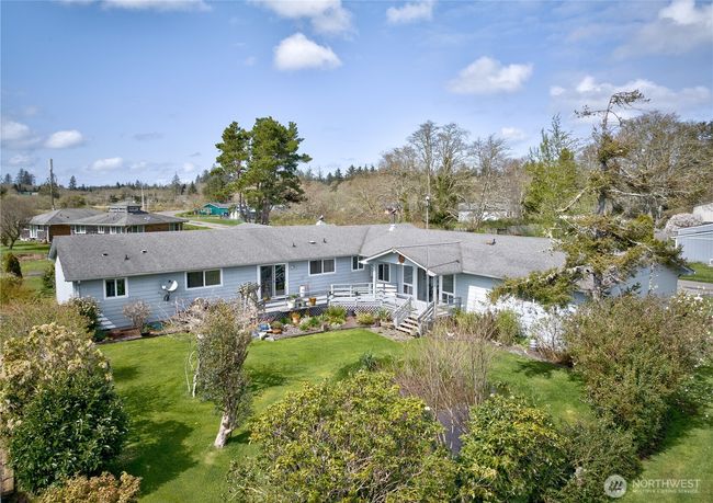 Well maintained home located by the Ilwaco Airport in Vandalia. A quiet little bedroom community outside Ilwaco. This 3-bedroom 2-bath home has an attached apartment or ADU with 2- Bedrooms and a Full Bath. Perfect for renting or communal living. | Image 4